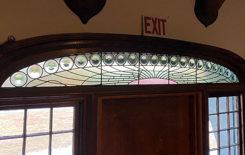 Restored Transom